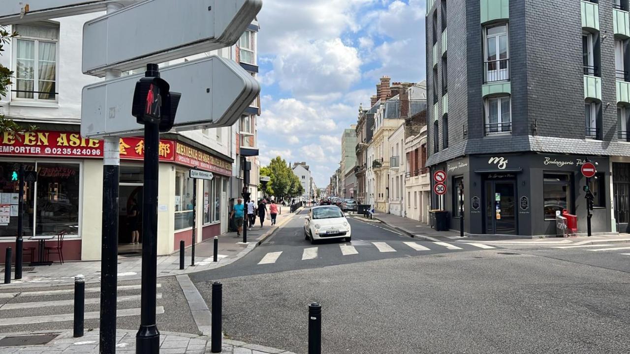 Au Coeur De Coty Le Havre 3 Chambres Et Billard 90M2 - Les Appartements Oceane Екстериор снимка